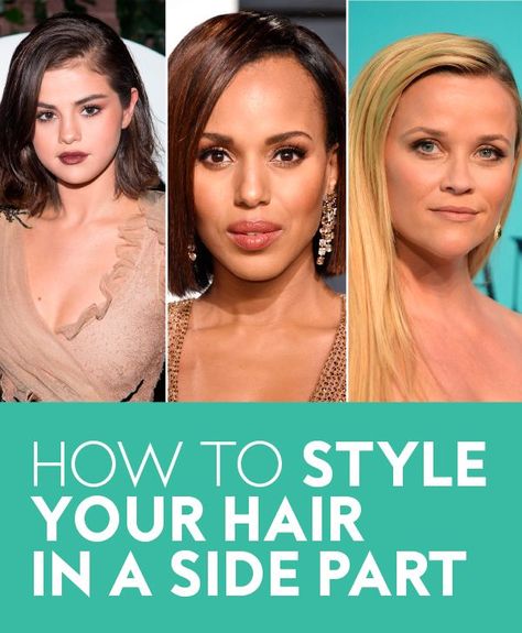 How To Part Your Hair, Where To Part Your Hair, Hair Parting, Celebrity Hairstylist, Celebrity Hair Stylist, Color Your Hair, Your Hairstyle, Side Part, Hair Hacks