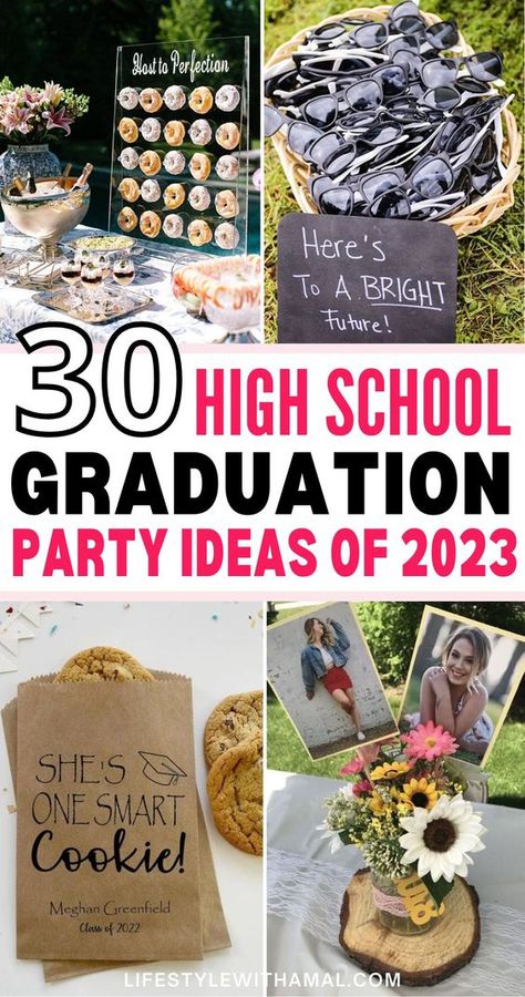 High School Table Decorations, Graduate School Party Ideas, Graduation Party Ideas For Athletes, Graduation Reception Ideas High School, High School Graduation Ideas Senior Year, Highschool Graduation Party Ideas Backyard, High School Graduation Party Decorations Diy, Men Graduation Party Decor, Senior Graduation Poster Ideas