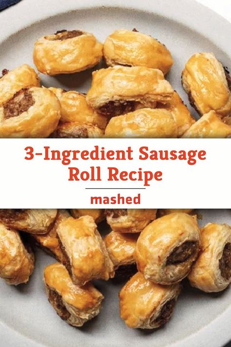 Phyllo Dough Sausage Rolls, Sausage Rolls Recipe Easy, Easy Sausage Rolls, Sausage Roll Recipes, Sausage Roll Recipe, Seasonal Meals, Rolls Recipe Easy, Phyllo Dough Recipes, Homemade Egg Rolls