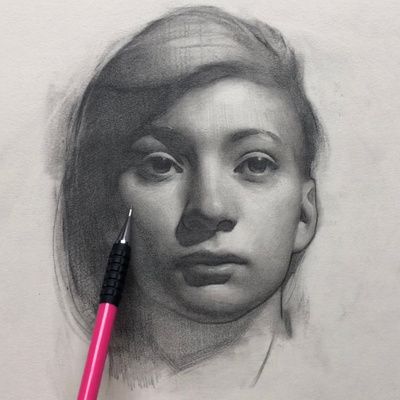 Stephen Bauman Artwork is creating Portraiture Tutorial Videos | Patreon Stephen Bauman, Drawing Techniques Pencil, Oil Painting Basics, Florence Academy Of Art, Pencil Portrait Drawing, Graphite Art, Portraiture Drawing, Charcoal Art, Face Sketch