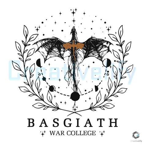 Free Fourth Wing Basgiath War College Svg Digital Download Wings Png, Square Stickers, Fourth Wing, Dragon Rider, White Stickers, Png Download, Drawing And Illustration, Sticker Paper, Digital Design