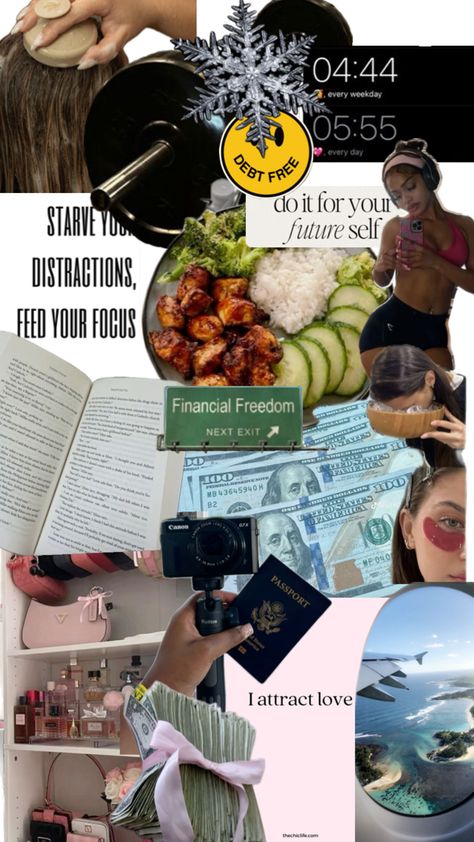 Self improvement era Winter Arc, Vision Board Manifestation, Vision Board Inspiration, Self Care Activities, Self Improvement, Vision Board, Health