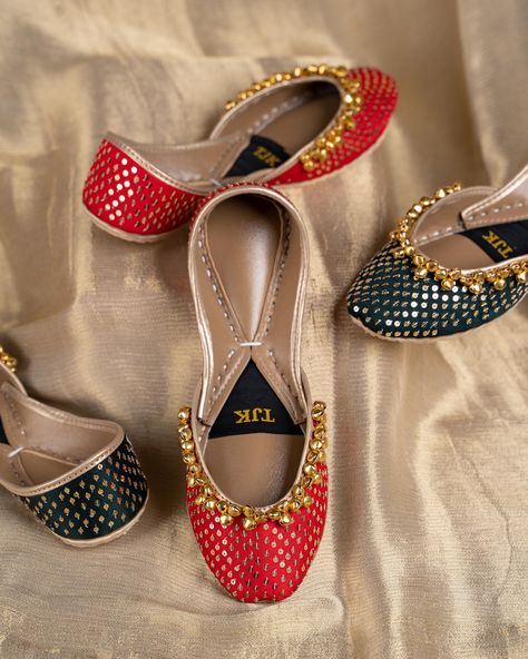 Step up your style game with “ZARA” Handcrafted with beautiful beads and unique ghungroo, these traditional shoes will have you looking sharp and dancing all night long. Let your feet do the talking! Shop now at www.tjkdesigns.co -Worldwide delivery. -Cash on delivery available across Pakistan. -TJK offers customisation as well. . . . . . #tjkdesigns #tjkwomen #tjkbymaham #styleinspo #juttis #ootd #designershoes #khussa #handmade #madetoorder #instagram #traditional #floral #khussa #jutti... Traditional Shoes, Step Up, Designer Shoes, Pakistan, Dancing, Fashion Inspo, Shop Now, Ootd, Zara