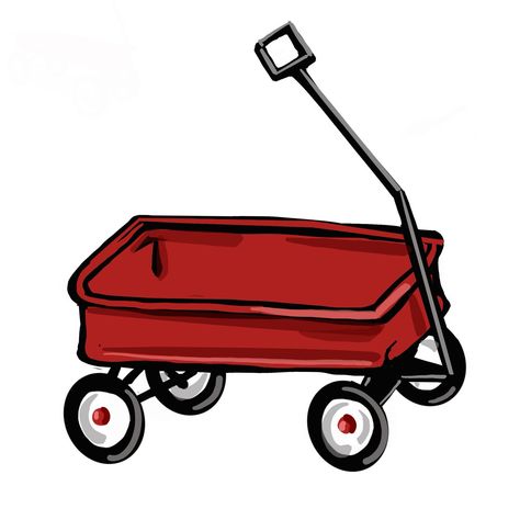 Today’s prompt,”wagon”. #creatingdaily #dailycreatinggroup #procreateart G Group, Red Wagon, Tin, Red, On Instagram, Instagram, Art