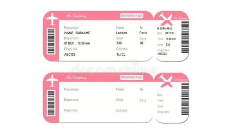 Ticket Illustration, Plane Ticket Template, Air Company, Scientist Party, Pattern Invitation, Credit Card Design, Mom Tattoo Designs, Template Birthday, Plane Ticket