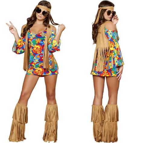 70s Theme Outfit, Moda Z Lat 70., 70s Party Outfit, 70s Outfits Ideas, 70s Fashion Dresses, 70s Costume, 90s Fashion Outfits Hip Hop Party, Disco Costume, Moda Hippie