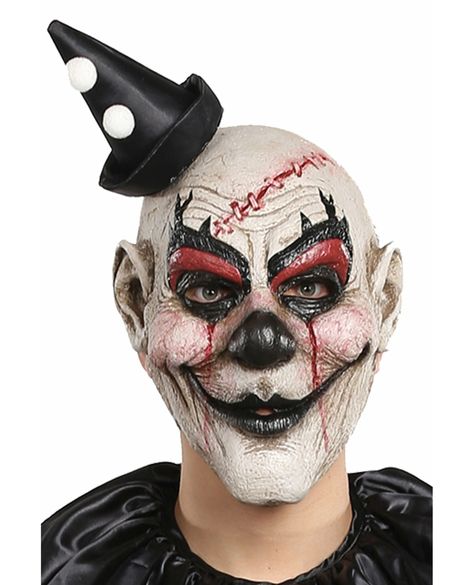 Scary Clown Makeup Male, Clown Makeup Male, Easy Scary Clown Makeup, Evil Clown Mask, Kill Joy, Scary Clown Mask, Scary Clown Makeup, Evil Clown, Doll Halloween Costume