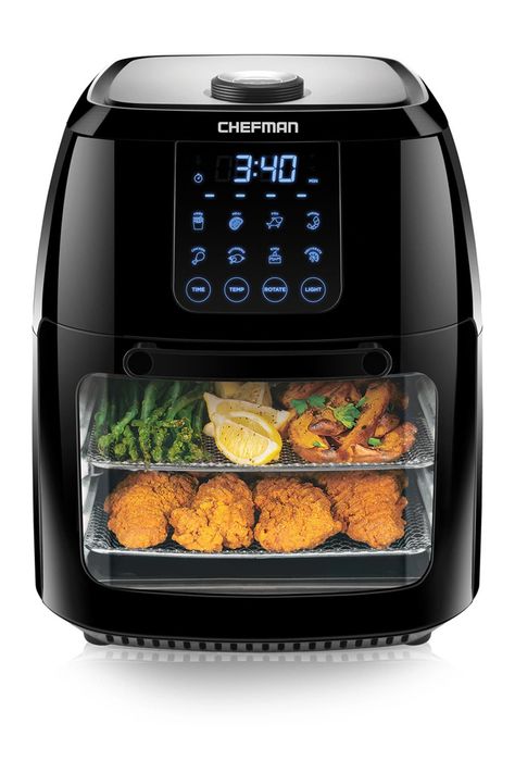 CHEFMAN Multifunction Air Fryer available at #nordstromrack Chefman Air Fryer, Copper Chef, Air Fryer Review, Rotisserie Oven, Best Air Fryers, Air Fryers, Air Frying, Beef Jerky, Convection Oven