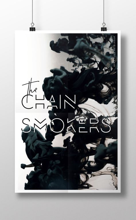 chainsmoker-poster Edm Wallpapers, Chain Smokers, Music Guitar Quotes, Chainsmokers Closer, Andrew Taggart, Perfect Song, The Chainsmokers, Sick Boy, Music Themed Wedding