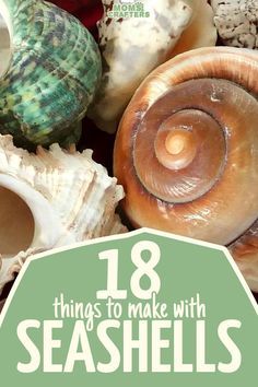 Got seashells? Make these! Things To Make With Seashells, Sea Shells Diy, Selling Crafts, Seashell Projects, Art Coquillage, Shells Diy, Mermaid Crafts, Arts And Crafts Furniture, Shell Crafts Diy