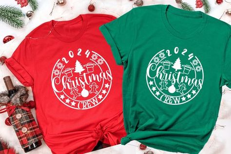 2024 Christmas Crew T-Shirt - Holiday Matching Shirt for Family - Christmas Party Gift for Xmas Lovers - Merry Christmas Shirt Christmas t shirt #christmastshirt T shirt #tshirt t-shirt #t_shirt t shirts #tshirts t-shirts #t_shirts T shirt design #tshirtdesign T-shirt designs #t_shirtdesign T shirts designs #tshirtsdesigns 5.50 Christmas Crew Shirts, Homemade T Shirts, Cricut Baby, Family Christmas Party, Christmas T Shirt Design, Idea For Christmas, Christmas Party Gift, Christmas Lovers, Merry Christmas Shirts