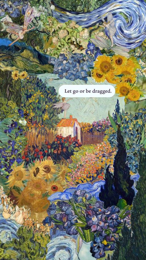 Fav Flower, Paint Wallpaper, Arte Van Gogh, Whatsapp Wallpaper, Cute Wallpaper Backgrounds, Art Paint, Let Go, Phone Backgrounds, Wallpaper Quotes