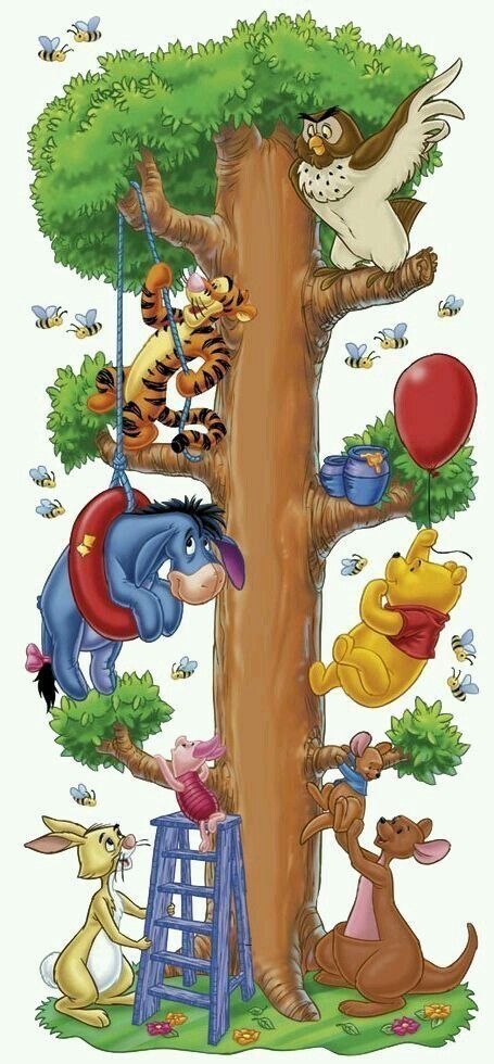 Winnie The Pooh Background, Winnie The Pooh Drawing, Baby Cartoon Characters, Disney Cute, Disney Characters Wallpaper, Winnie The Pooh Pictures, Cute Winnie The Pooh, Disney Background, Winnie The Pooh Quotes