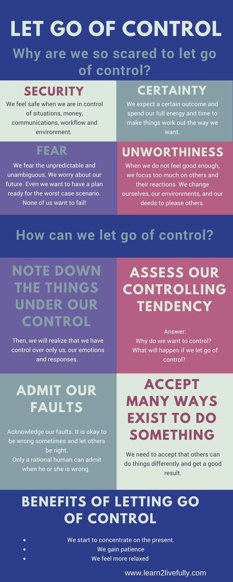 let go of control How To Let Go Of Control Issues, Learning To Let Go Of Control, Need For Control, How To Release Control, Stop Being Controlling, Releasing Control, Release Control, How To Let Go Of Control, Letting Go Of Control