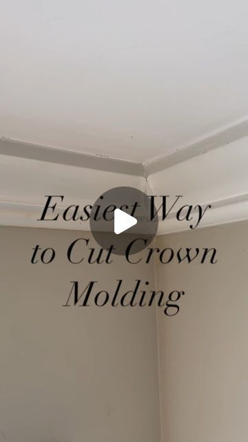 Low Profile Crown Molding, Crown Molding Hacks, Crown Molding Diy, Egg And Dart Crown Molding, Ceiling Crown Molding Ideas, Crown Molding Alternatives, Ceiling Mouldings And Trim Ideas, Installing Crown Molding, Extending Crown Molding