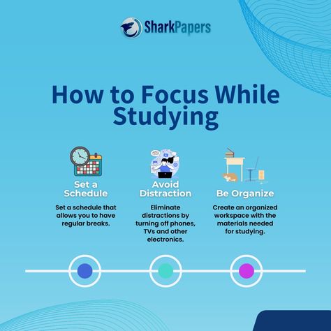 We've all been there. The books and notes are spread out in front of us, but we just can't seem to focus on anything. We're constantly getting up to get a drink or go to the bathroom. And even when we try to study, our mind just won't stop wandering. Here's how to fix that. By following these simple tips, you'll be able to focus while studying and get the most out of your studying session! Studying Session, Focus While Studying, Cant Focus, How To Focus, Exam Study Tips, Avoid Distractions, Study Set, Exam Study, Japanese Words