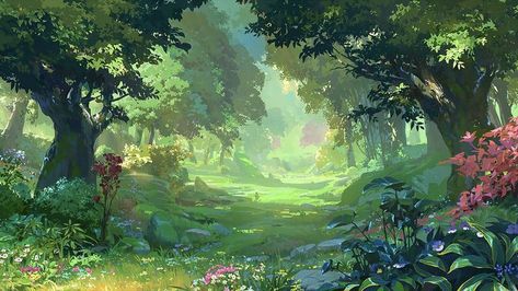 Cottagecore Wallpaper, Nature Desktop, Cocoppa Wallpaper, Fantasy Background, Scenery Background, Image Nature, Landscape Concept, Cute Desktop Wallpaper, Background Drawing