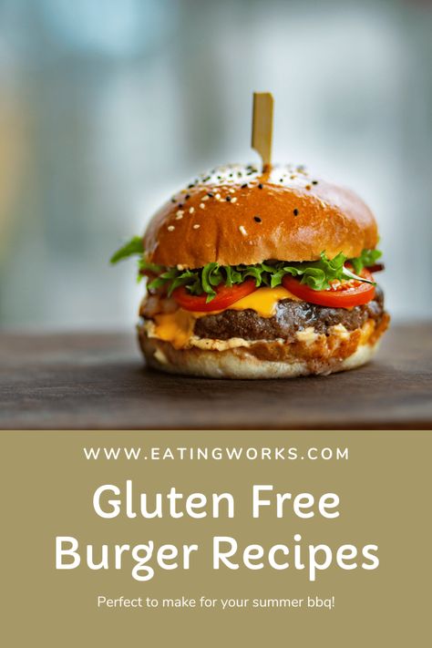 It is officially burger season, and I put together a list of 29 gluten free burgers that you don’t want to miss! #glutenfreeburgers #glutenfreerecipes #burgerrecipes #burgers Gluten Free Burger Recipes, Gluten Free Burgers, Best Burger Patty Recipe, Juicy Recipes, Bbq Burger Recipes, Homemade Burger Patties, Burger Patty Recipe, Homemade Burger Recipe, Gluten Free Hamburger