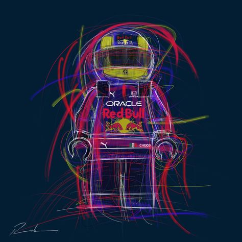 Lego Collection | Checo Perez F1 Pop Art, F1 Redbull, Transformers Drawing, F1 Motorsport, Lego Collection, F1 Wallpaper, Red Bull F1, F1 Art, Lego Diy