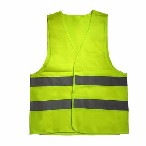 High Visibility Reflective Fluorescent Vest Outdoor Safety Clothing Running Contest Vest Safe Light-Reflective Ventilate Vest Puma Football, Run Cycle, Water Chestnut, Reflective Vest, Safety Vest, Traffic Safety, Smart Home Security, Safety Gear, Safety Clothing