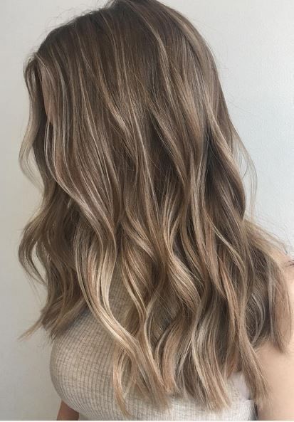 My Hairstyles, Beautiful Light Brown Hair, Rahua Shampoo, Light Brown Hair Color, Blond Balayage, Brown Hair Color, Balayage Color, Dirty Blonde Hair, Brown Hair With Blonde Highlights