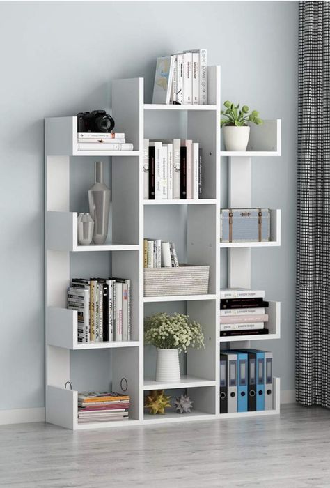 Bookcases For Bedrooms, Shelves For Bedroom Wall, Bedroom Self Design, Book Shelf For Bedrooms, Shelving For Bedroom, Shelf Design For Bedroom, Bookcase Ideas Bedroom, Shelf Design Bedroom, Organizers For Bedrooms