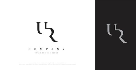 Initial ur logo design vector | Premium Vector #Freepik #vector #business #hotel #luxury #modern Ur Logo Design, Ur Logo, Business Hotel, Hotel Logo, Hotel Luxury, Psd Icon, Typography Logo, 로고 디자인, Design Vector