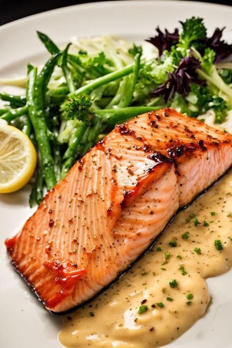 Honey Mustard Salmon Recipe

Ingredients

- 4 salmon fillets
- 1/4 cup honey
- 1/4 cup Dijon mustard
- 2 tablespoons soy sauce
- 1 tablespoon olive oil
- 1 clove garlic, minced
- Salt and pepper to taste
- Fresh parsley for garnish (optional)

Full Cooking Instructions on... Salmon Dijon Mustard Recipes Air Fryer, Salmon With Dijon Mustard Sauce, Thanksgiving Salmon, Salmon Sides Dishes, Dijon Mustard Salmon, Mustard Sauce For Salmon, Salmon With Dijon Mustard, Honey Mustard Salmon Recipes, Dijon Salmon