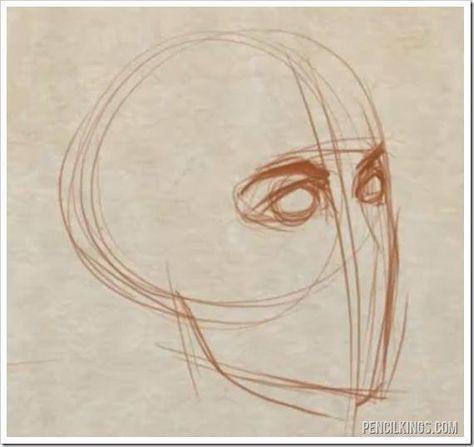 how to draw a face eye placement Eye Placement Reference, How To Draw Eye Bags, Eye Placement Drawing, Eye Bags Drawing, Draw Eye, Eye Socket, How To Draw Eyes, Challenge Instagram, Master Drawings