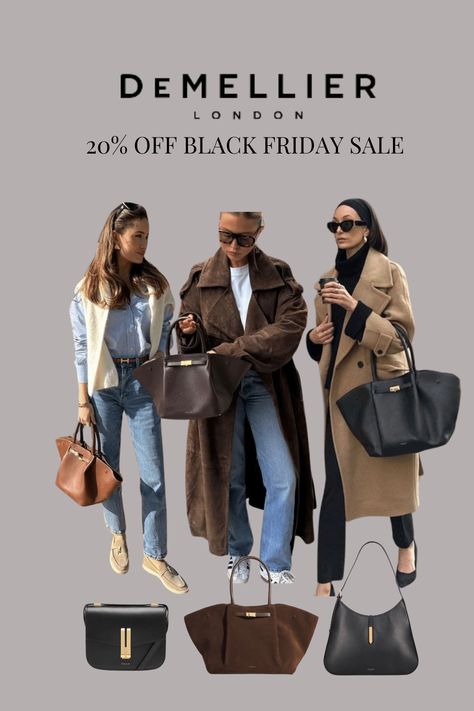 Best Deals on DeMellier Bags This Black Friday! Get 20ff with DeMellier Discount Code | https://www.yourbeauty.ie/2024/11/best-deals-on-demellier-bags-this-black-friday-get-20-off-with-demellier-discount-code/ Demellier Bags, Casual Evening, Timeless Accessories, Children In Need, Trending Gifts, Off Black, Top Gifts, Friday Sale, Black Friday Deals