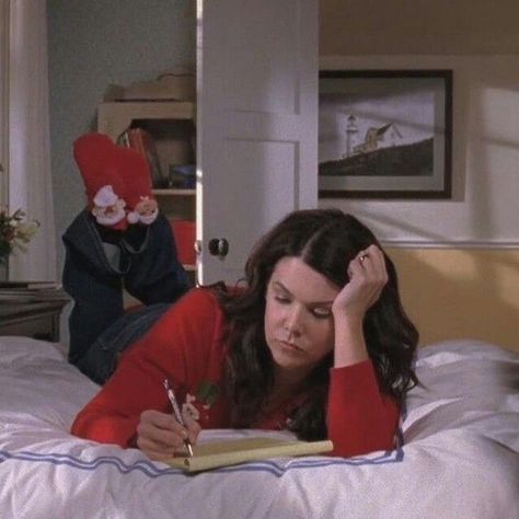 Lorelai Gilmore, A Book, A Woman, Pen, Writing, On Instagram, Instagram