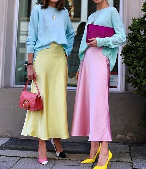 Yes, You Have A Gender Pay Gap. Here Is How You Close it - Mistaken Modesty Pink Work Clothes, Citron Outfit, Bright Summer Outfits, Mode Inspo, Inspired Outfits, 가을 패션, Fashion 2020, Colourful Outfits, Looks Style