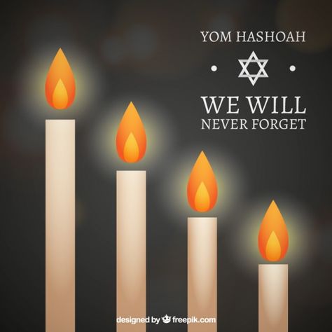 Candles yhom hashoah Vector | Free Download Yom Hashoah, We Will Never Forget, Jewish Holidays, Remembrance Day, Vector Free Download, Flameless Candle, Never Forget, Vector Free, Free Download