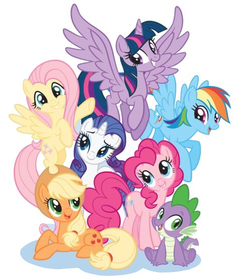 Fluttershy Pinkie Pie, Background Sitting, Looking At Each Other, Group Art, Buy Art, My Little Pony