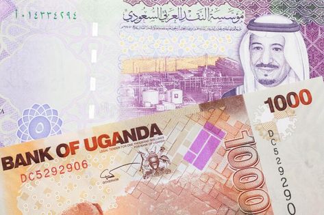 Ugandan currency paired with money from Saudi Arabia. A five riyal note from Sau #Sponsored , #AFFILIATE, #AFFILIATE, #paired, #Ugandan, #note, #money Uganda Money, Money Printables, Money Images, Printable Flash Cards, One Thousand, Print Designs Inspiration, Flash Cards, Paper Money, Saudi Arabia