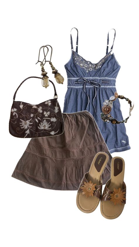 2000s Boho, Fashion Inspo, Polyvore