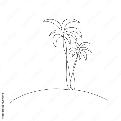 One Line Palm Tree, Beach One Line Drawing, Palm Tree Fine Line Tattoo, Line Drawing Palm Tree, Mini Palm Tree Tattoo, Palm Tree Line Drawing, Line Art Palm Tree, Palm Tree Minimalist, Palm Tree Line Art