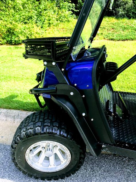 Golf Cart Accessories Diy, Tricked Out Golf Carts, Golf Cart Customization, Golf Cart Ideas Custom, Golf Cart Restoration, Golf Cart Accessories Fun, Golfcart Ideas Pictures, Golf Carts Makeover, Ezgo Golf Cart Ideas