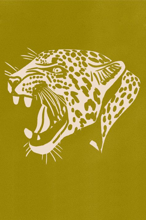 Illustration of a jaguar Vintage Jaguar Illustration, Cheetah Graphic Design, Jaguar Art Illustration, Jaguar Aesthetic, Jaguar Illustration, Gabi Garcia, Jaguar Pattern, Jaguar Art, Jaguar Logo