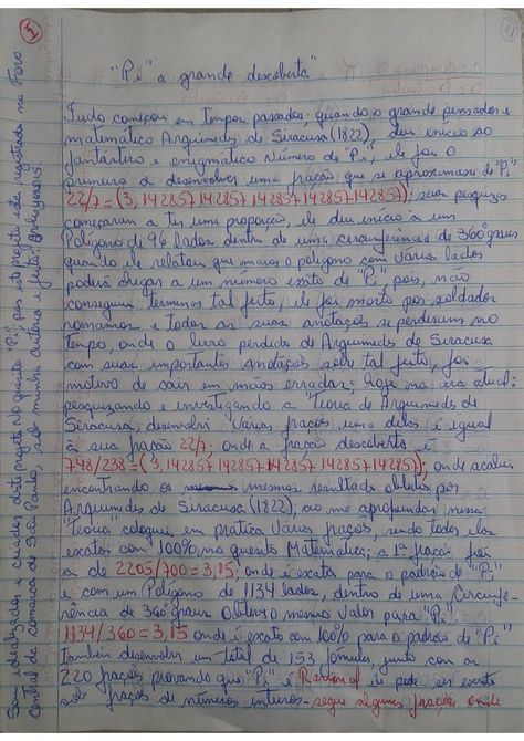 Pi a grande descoberta,fazendo a demonstração como o número de "Pi" na era atual ficou Racional, Real e Natural.Sidney Silva. Pi A