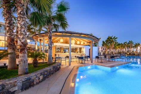 GALLERY – Stella Island Luxury Resort and Spa Pool Cabana With Bar, Resort Pool Bar, Stella Island, Greece Resorts, Greece Hotels, Outdoor Pools, Jacuzzi Outdoor, Greece Holiday, Heraklion