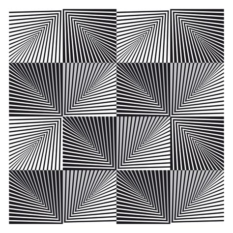 five lined pyramids Op Art Projects, Op Art Lessons, Opt Art, Optical Illusion Drawing, Illusion Drawings, Art Optical, Geometric Design Art, Geometric Drawing, Optical Art