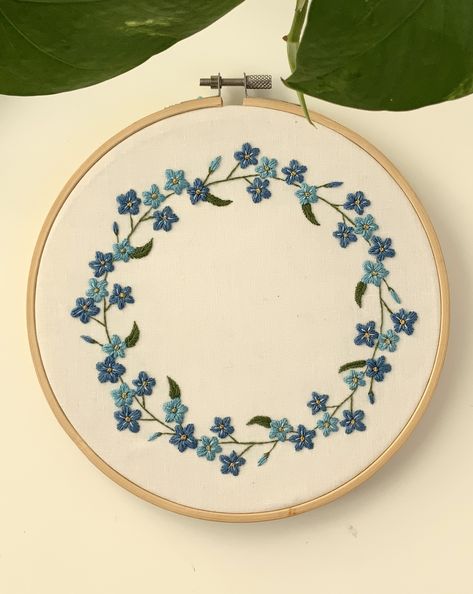 Embroidery Hacks, Homemade Things, Pola Sulam, Best Islamic Images, Handmade Ideas, Islamic Images, Ribbon Embroidery, Embroidery And Stitching, Embroidery Projects