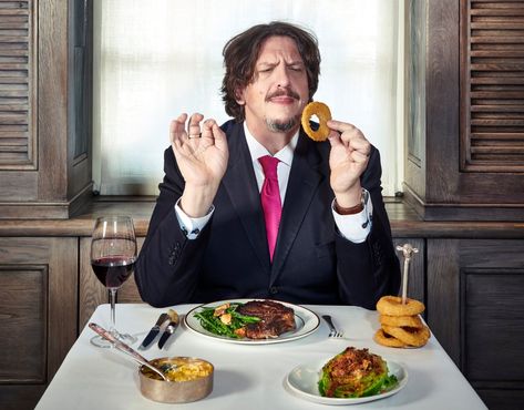 Jay Eating, Onion Ring, Beetroot Salad, Food Critic, The Observer, Brioche Buns, Food Writing, Sea Bass, Gordon Ramsay