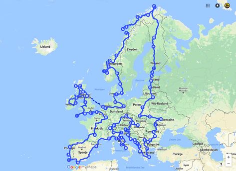 Meet Niels Thomas. He did Europe's biggest road trip of 30,000 km & 41 countries! Learn all about it with the Europe Road Trip Planner, Maps and Guides I Am Still Alive, Road Trip Planner, Road Trip Europe, Ford Ka, Europe Map, Travel Checklist, Honeymoon Travel, Travel Instagram, Ireland Travel