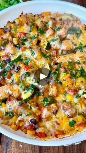 Chicken Zucchini Skillet, Sara Stewart, Canned Diced Tomatoes, Zucchini Skillet, Tex Mex Chicken, Yellow Bell Pepper, Chicken And Veggies, Pot Dinners, One Pan Dinner