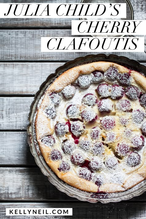 Plum Clafoutis, Clafoutis Recipes, Cherry Clafoutis, Julia Child Recipes, Slow Cooker Desserts, French Desserts, Julia Child, Buttermilk, Just Desserts