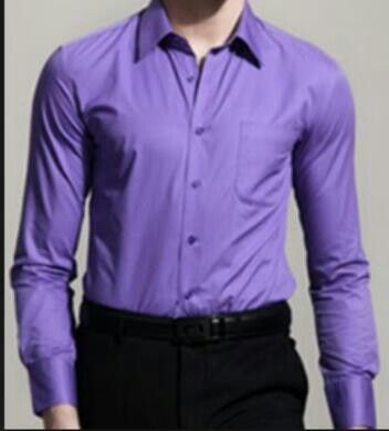 Camisa color lila Male Clothing, Mens Outfits, Mens Tops, Quick Saves, Clothes, Color