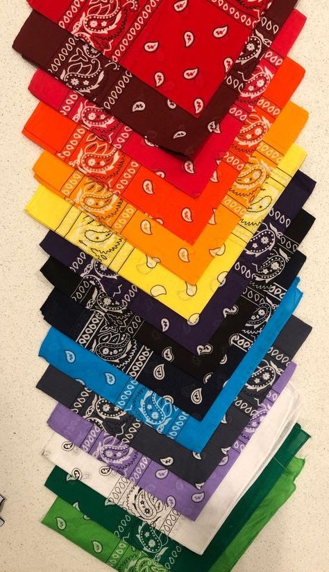 Bandana Colors, Small Macrame, Dorm Art, Bandana Scarf, Face Covering, Bandana Print, Neck Wrap, Face Hair, Face Coverings