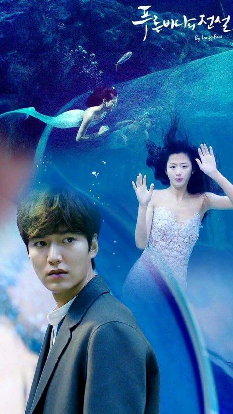 Legend Of The Blue Sea Poster, Legend Of Blue Sea, Lee Min Ho Kdrama, Legend Of The Blue Sea, Lee Min Ho Photos, 카드 디자인, Korean Drama Movies, Boys Over Flowers, Paros